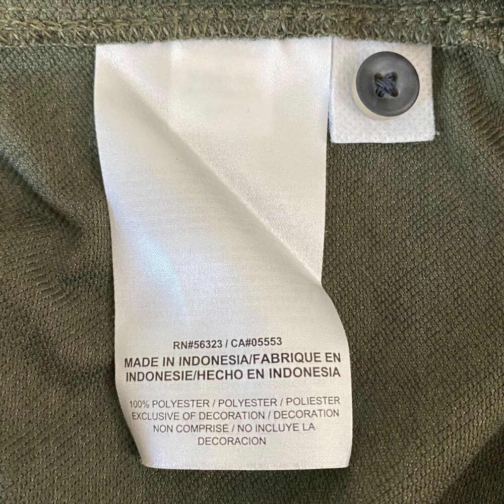 NFL Nike Denver Broncos Salute To Service Sideline Polo Shirt Olive Men's Large - Picture 11 of 14
